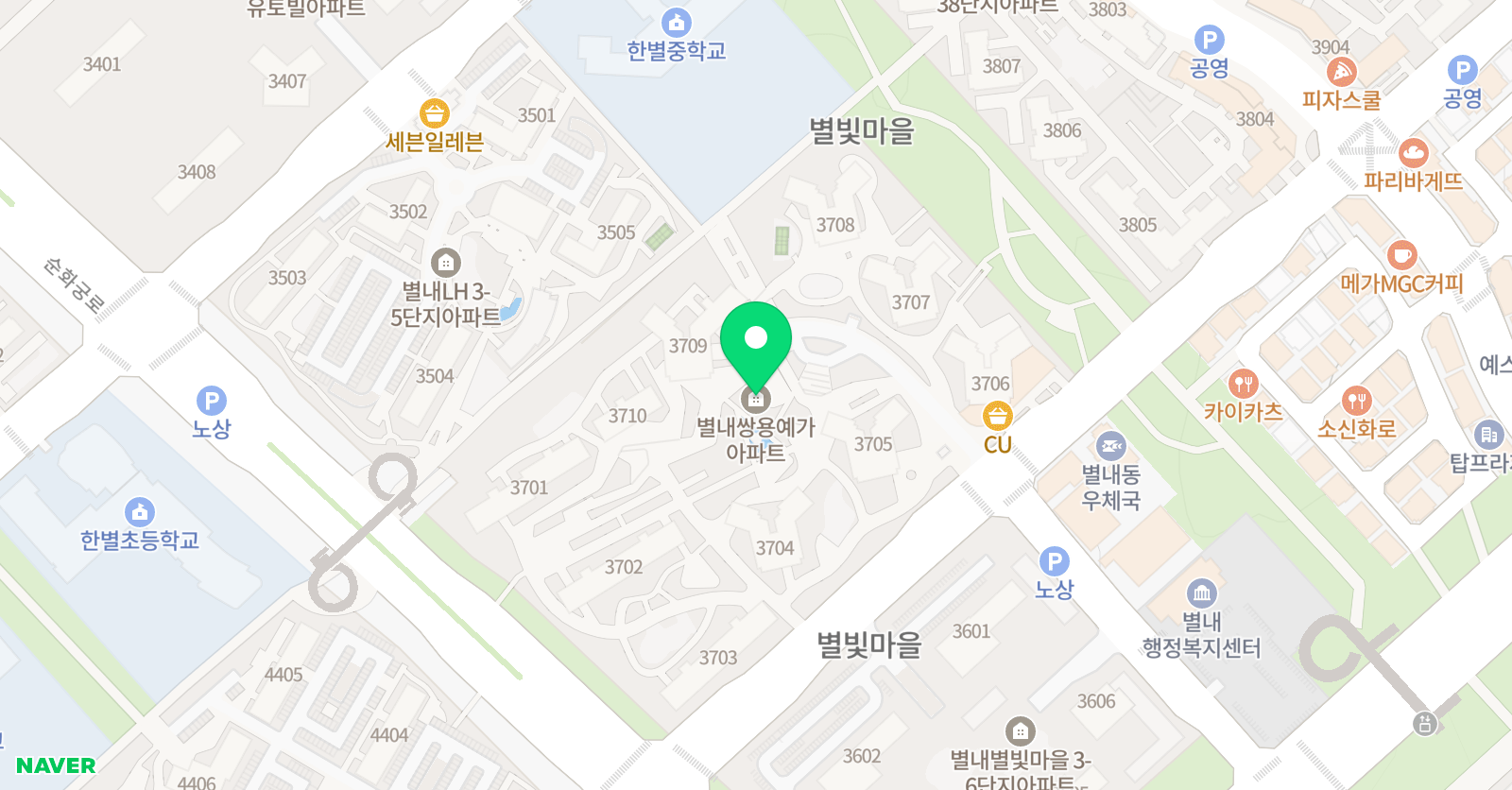 스마트해법 수학 쌍용예가점 위치