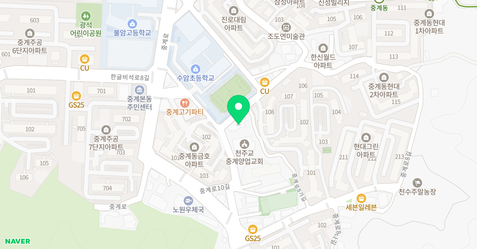 클랑 음악학원 위치