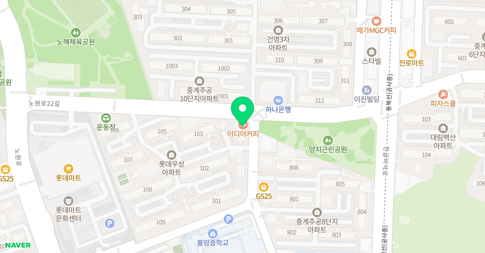 신의한 수학학원 위치