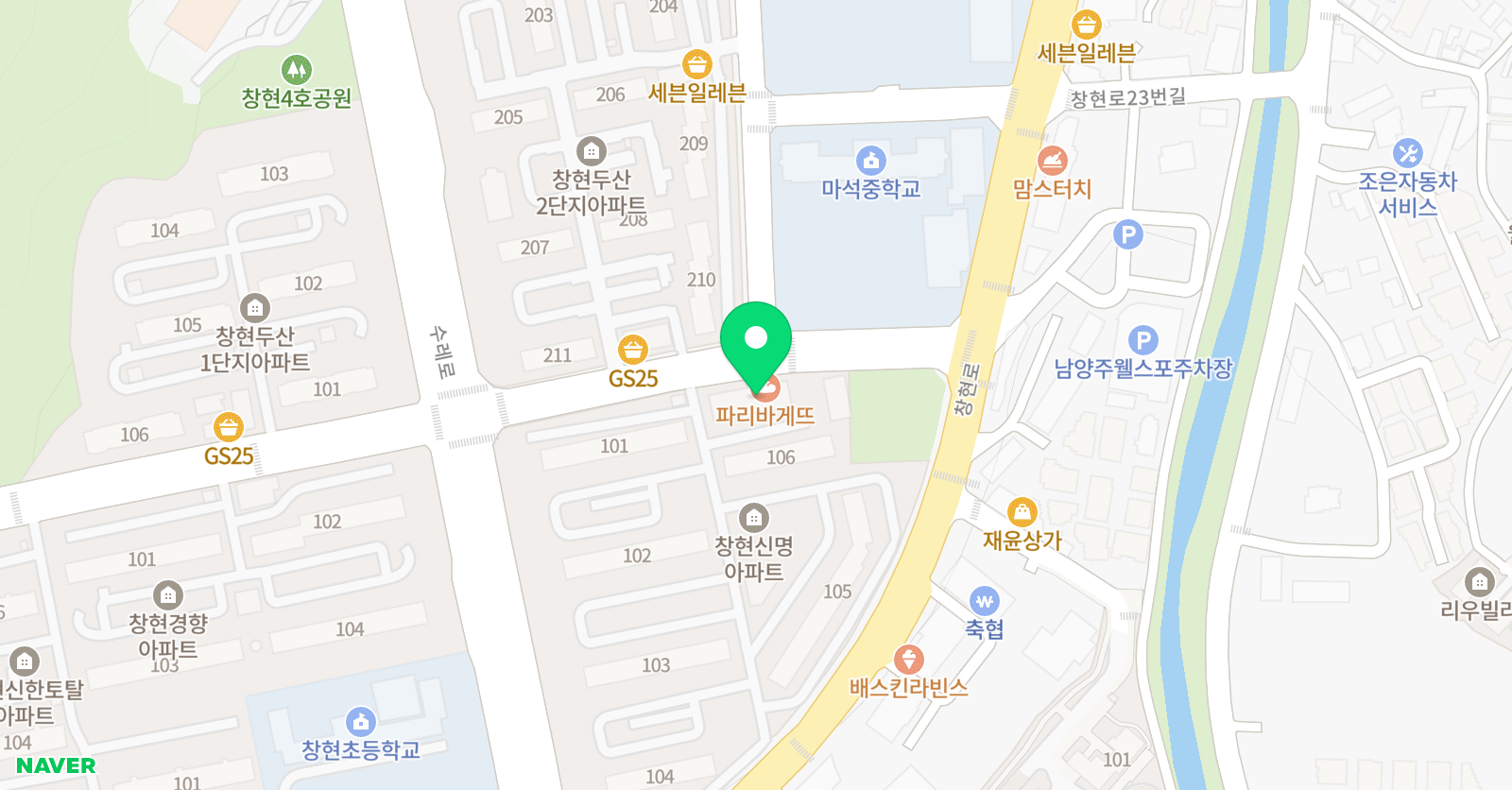 예뜰 음악학원 위치