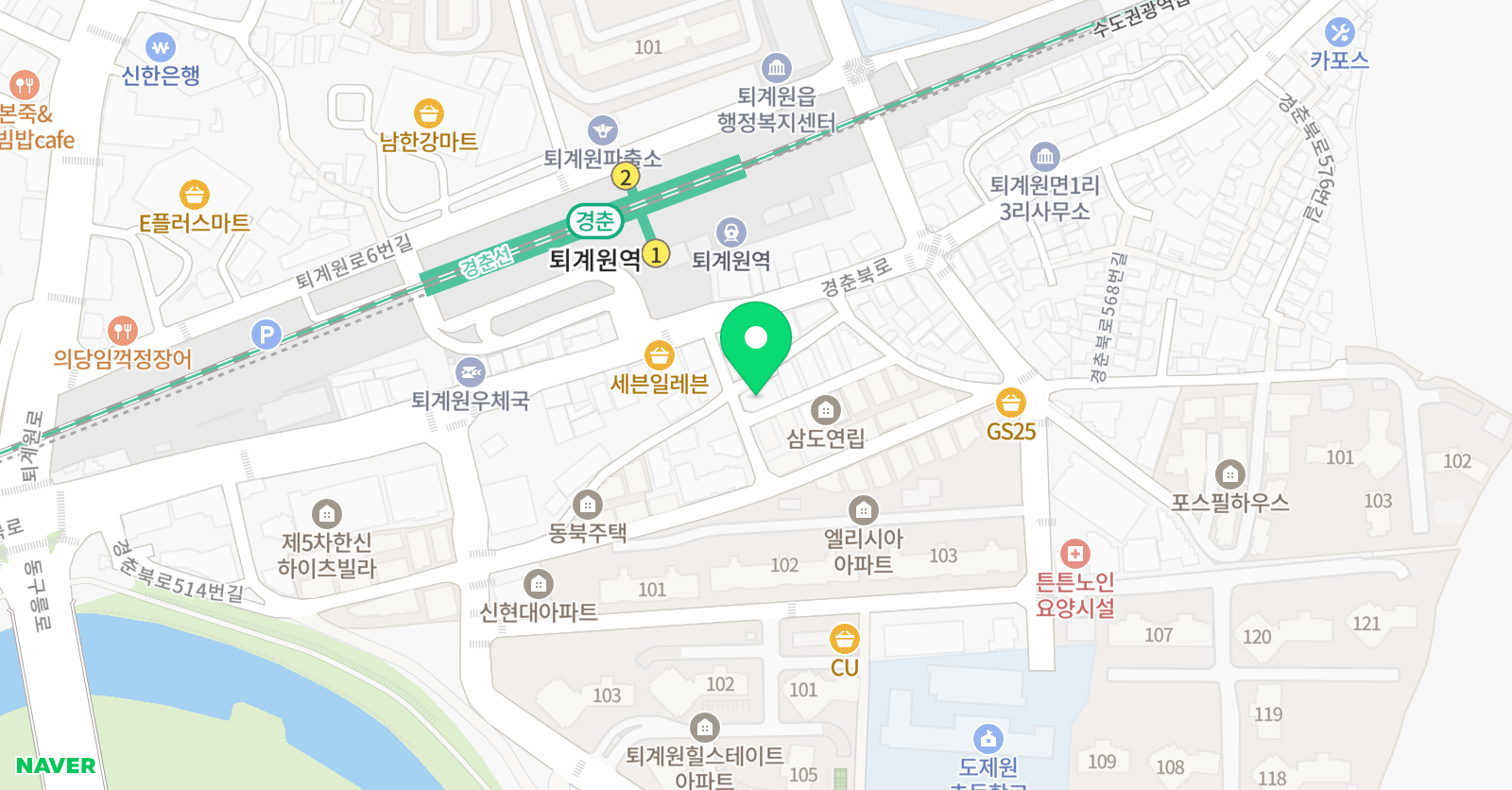 벨리비아 댄스스튜디오 위치