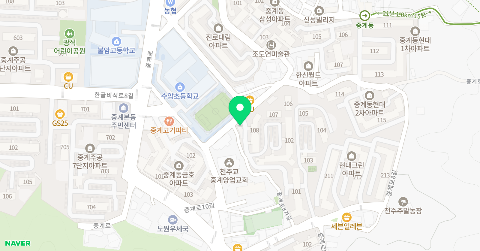 제이에스 뮤직 음악 위치