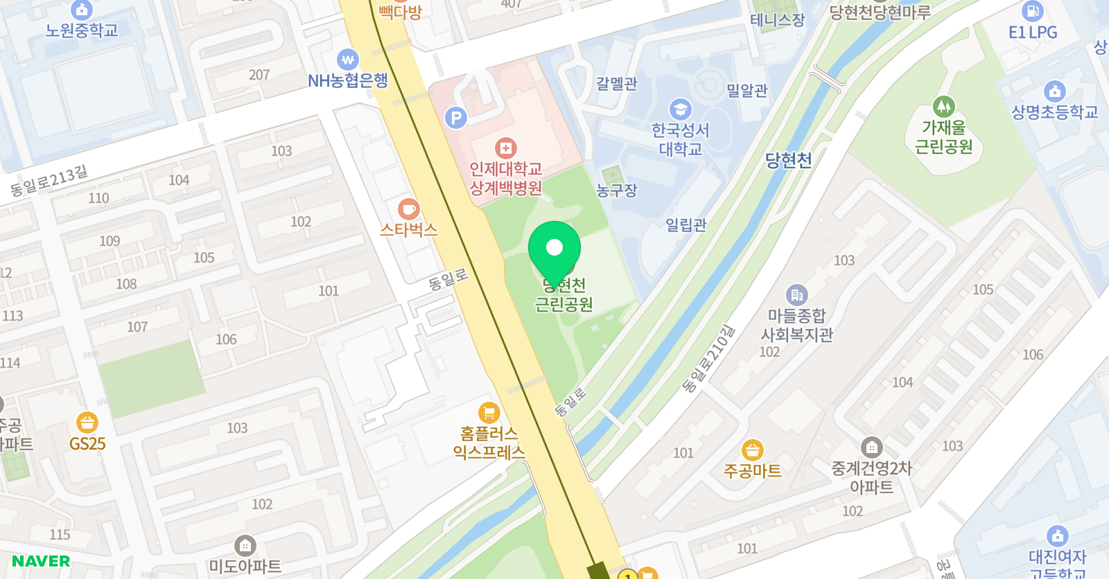 노원구 리틀 야구단 위치