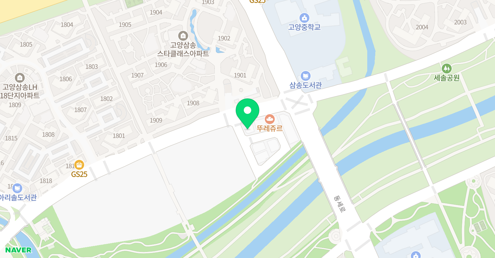 칸타빌레 음악학원 위치