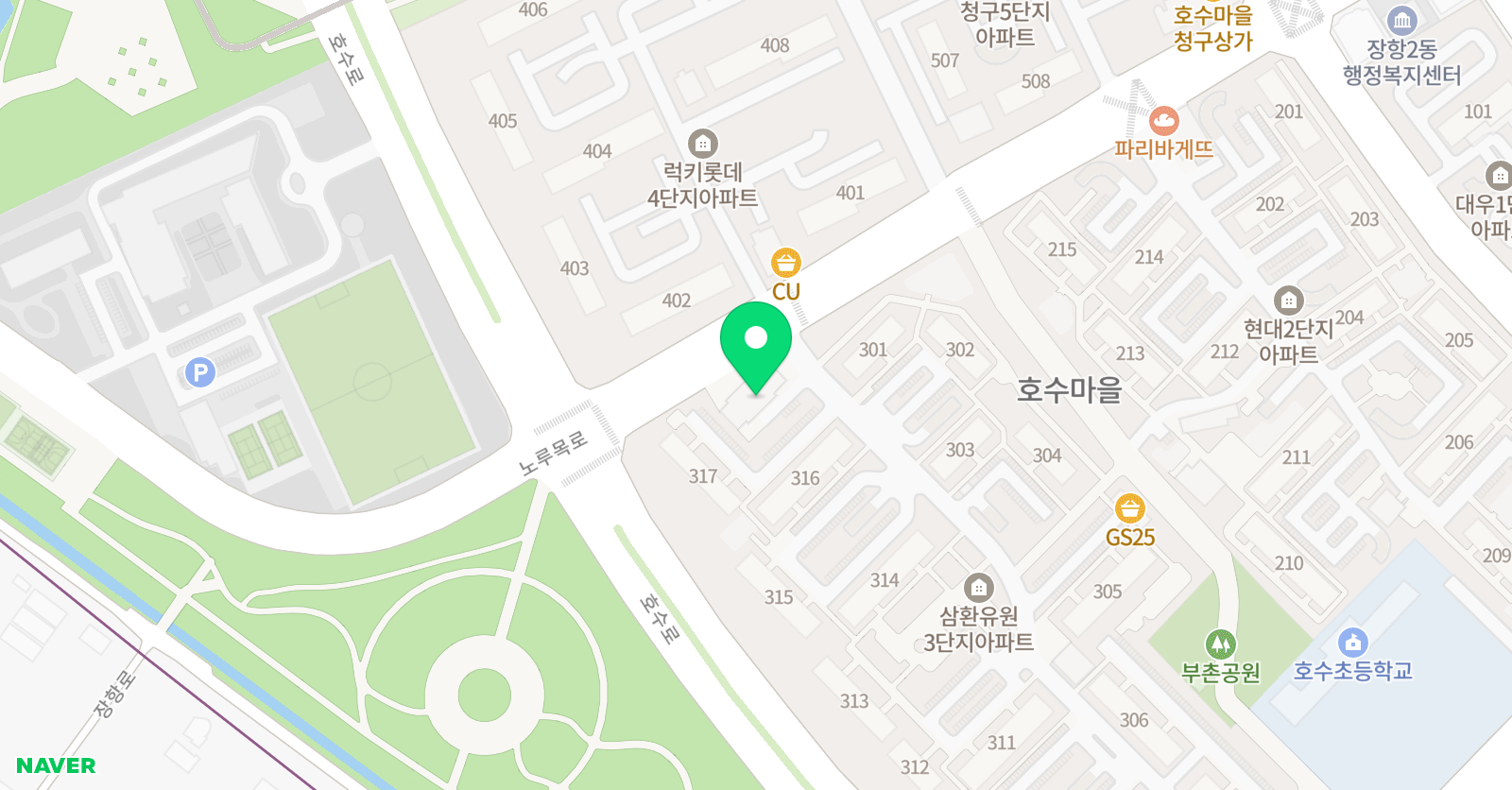 호수아틀리에 미술교습소 위치