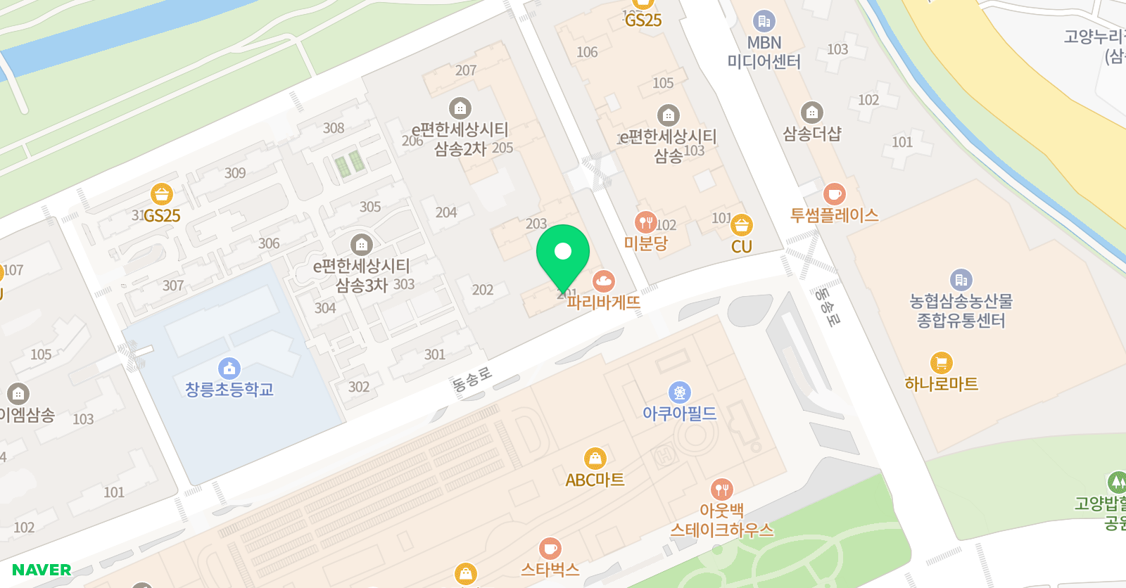 하나 무용학원 위치