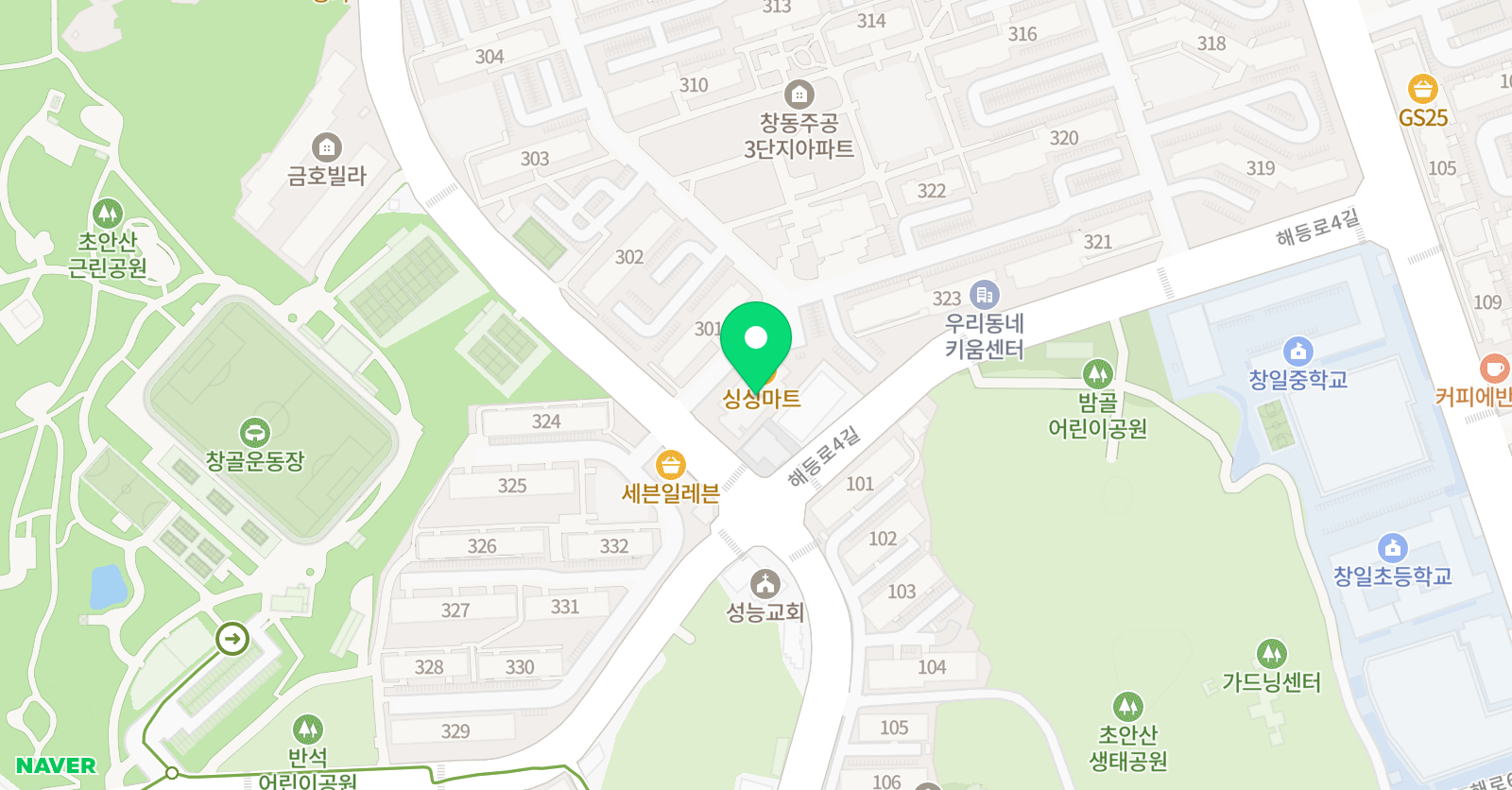 오즐아트 미술교습소 위치