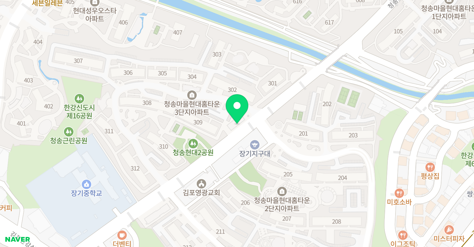 예송 음악학원 위치