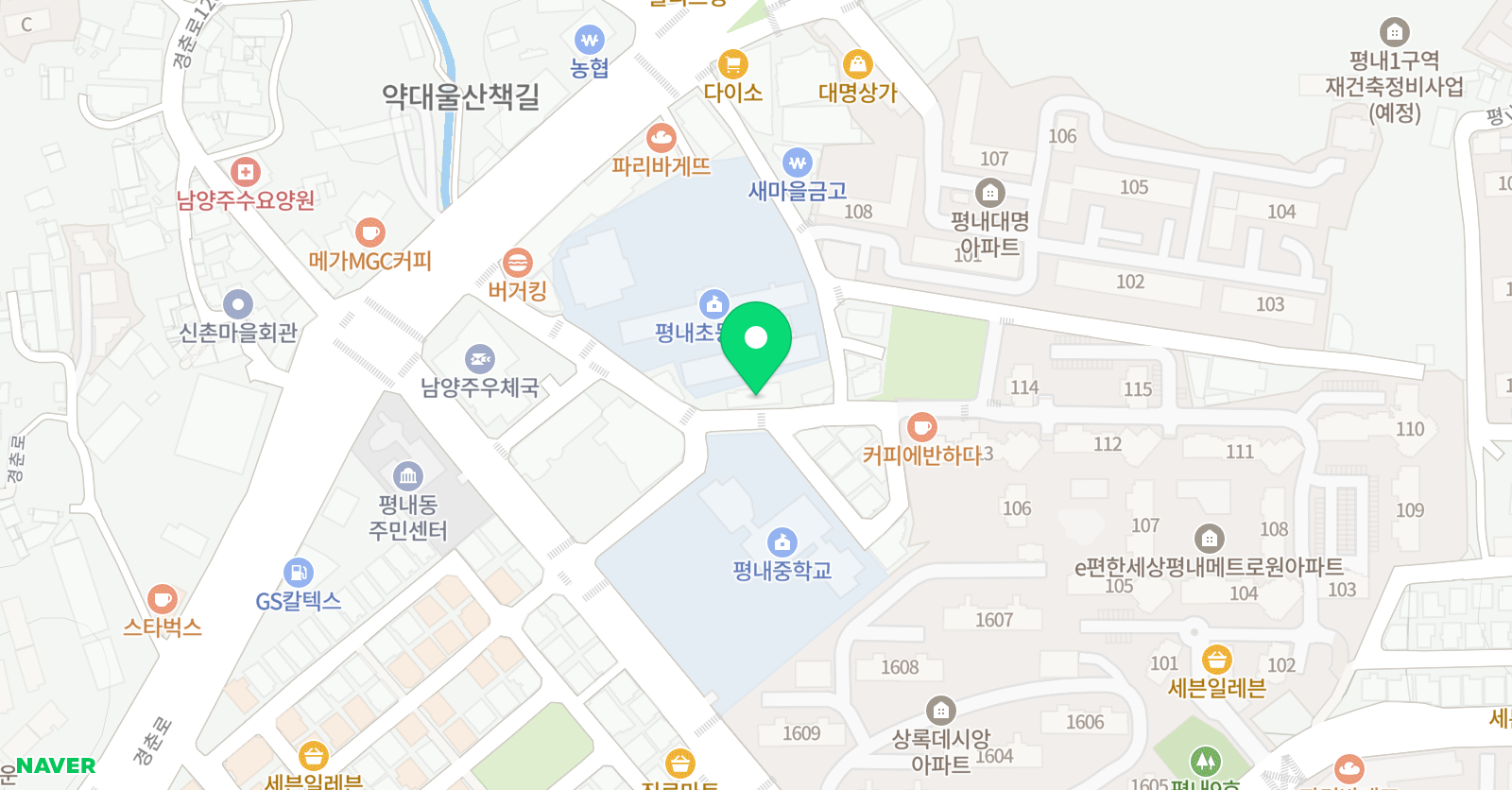 soon 음악학원 위치