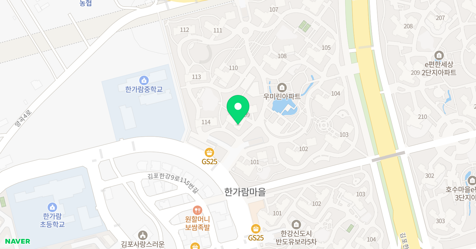 기탄 사고력교실 구래우미린 위치