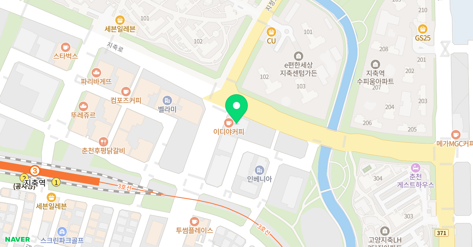 올림포스 학원 위치
