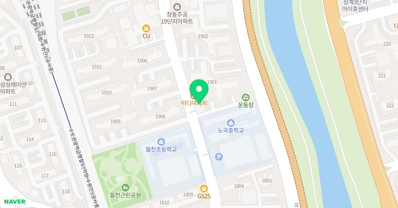 두드림 학원 위치