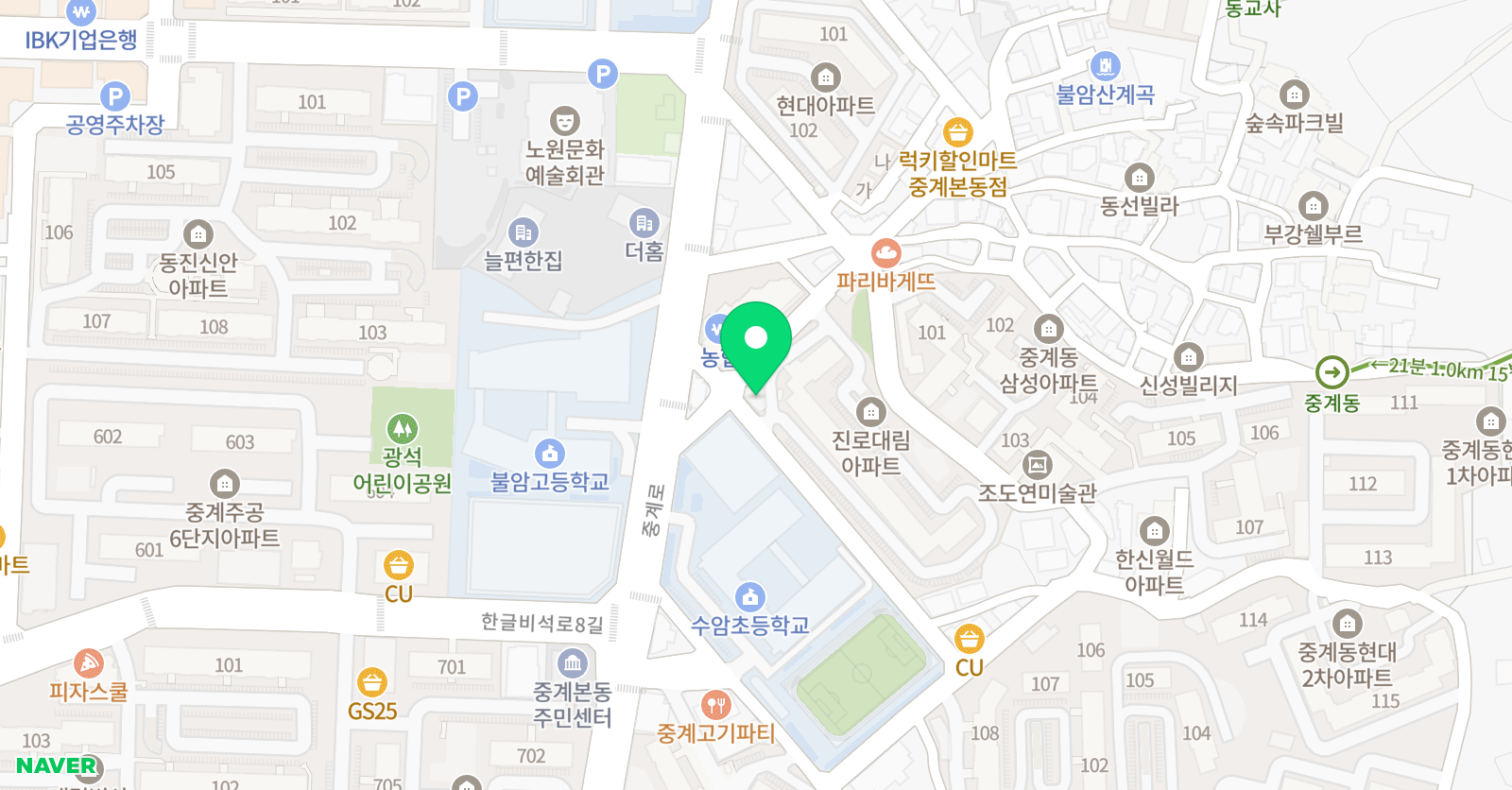 예바이올린첼로 학원 위치