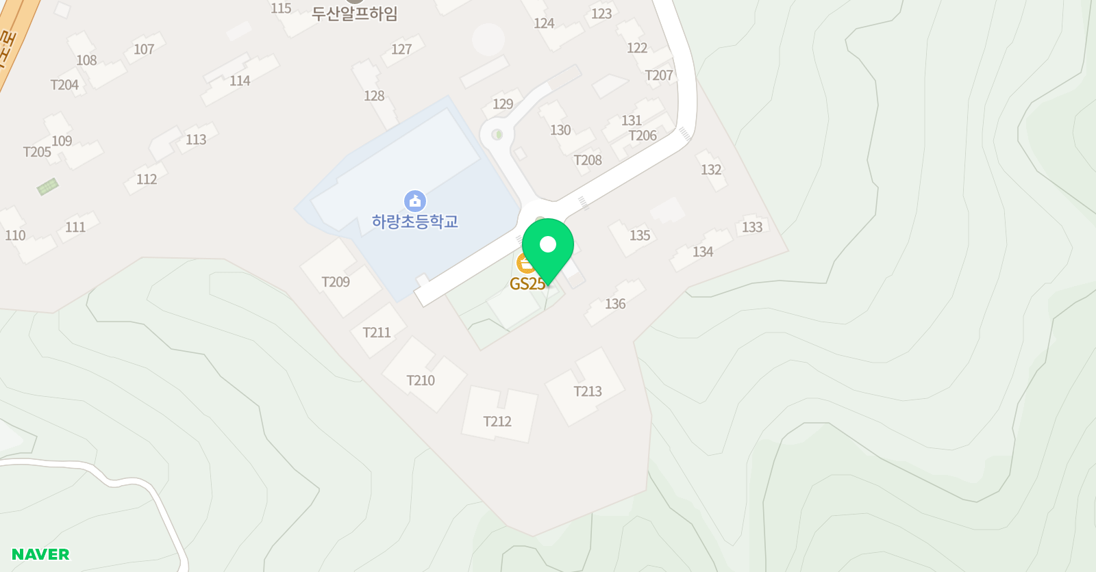 삼성영어셀레나 하랑 교습소 위치