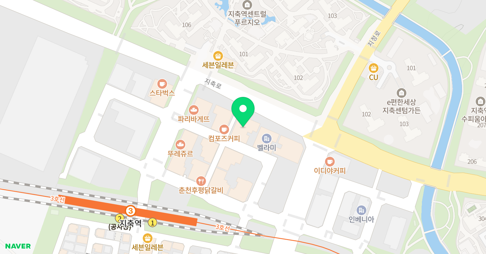책통클럽 지축학원 위치