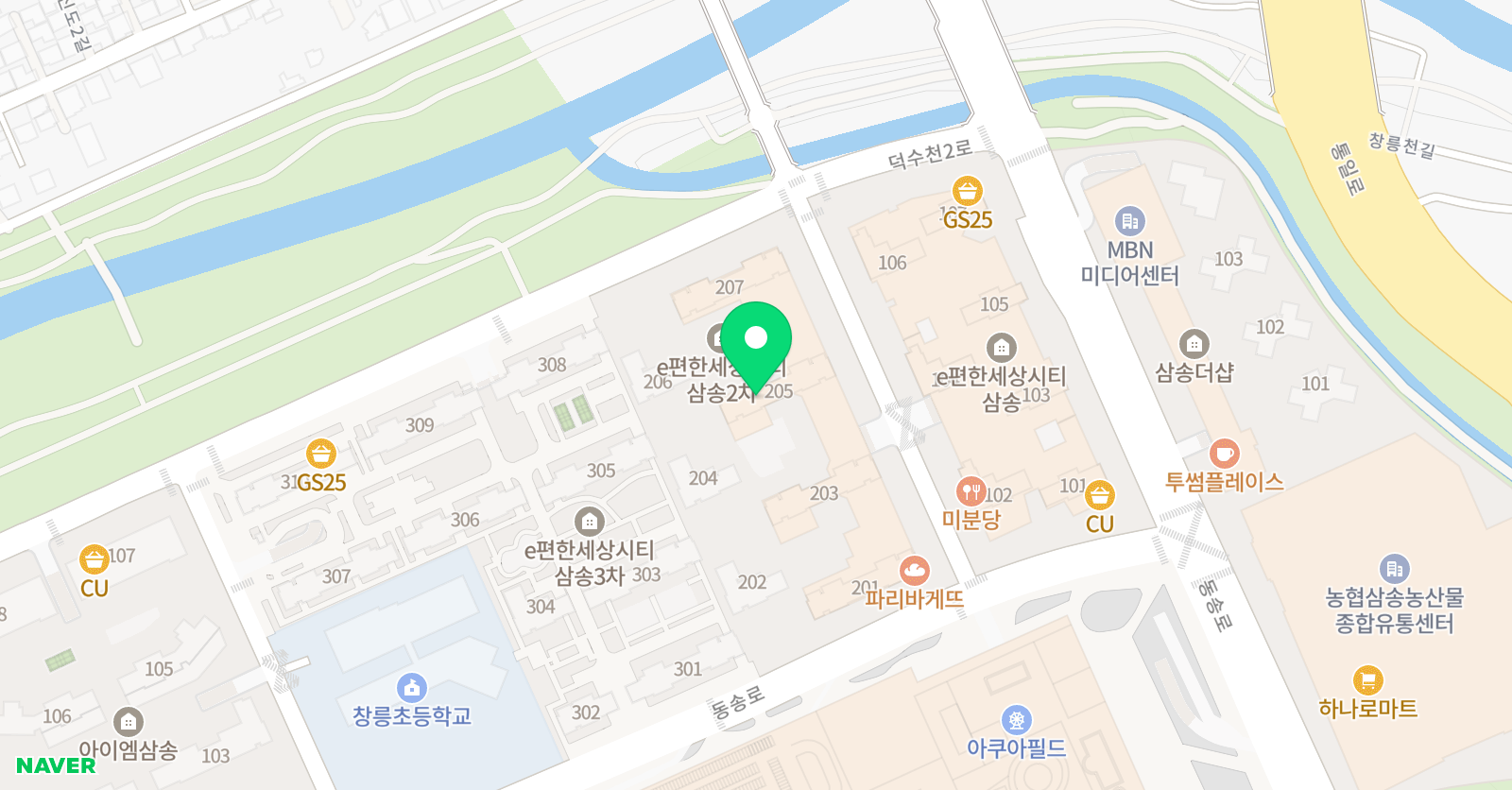 단국대백호 태권도장 위치