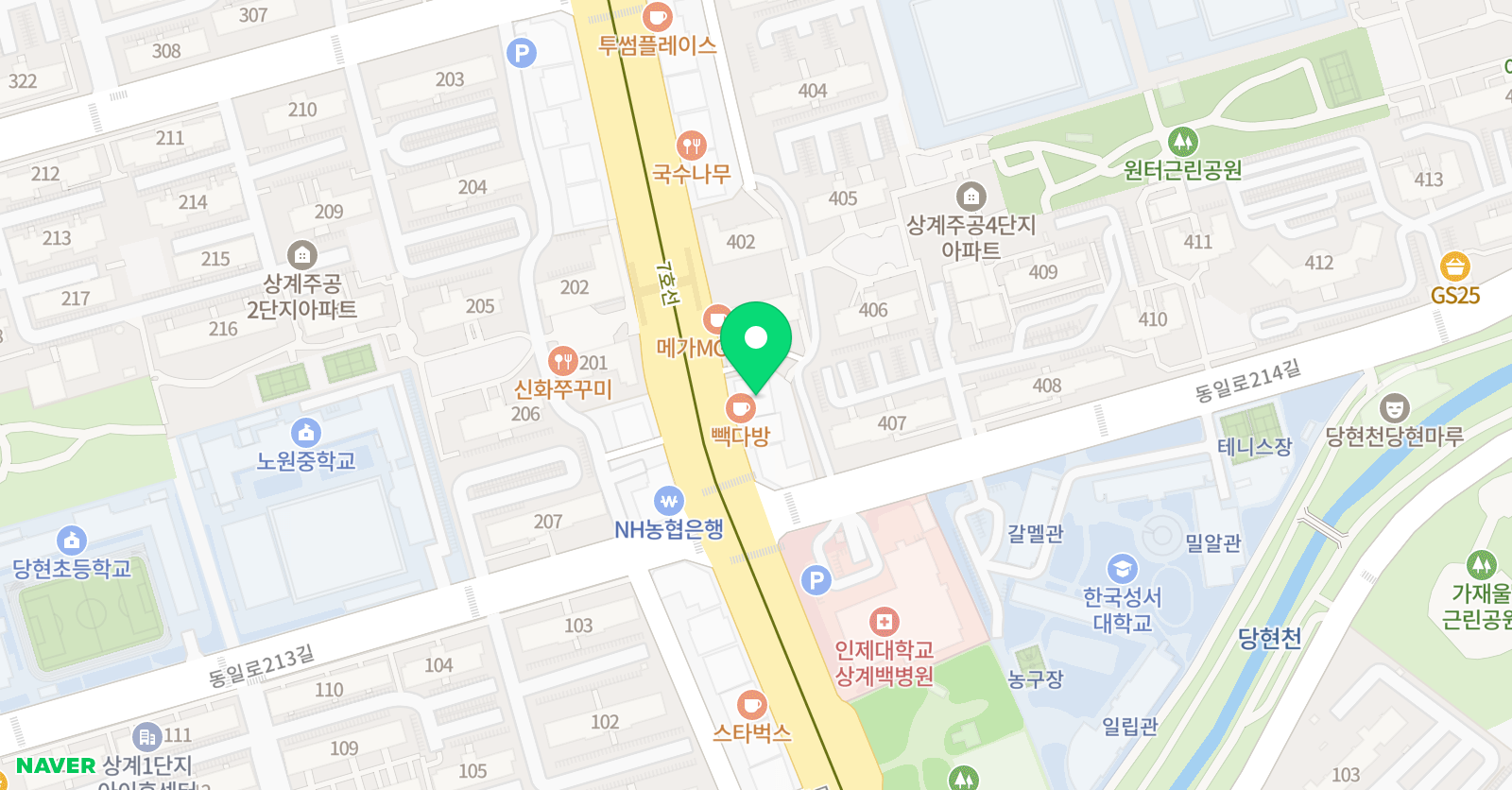 리얼모션 만화학원 위치