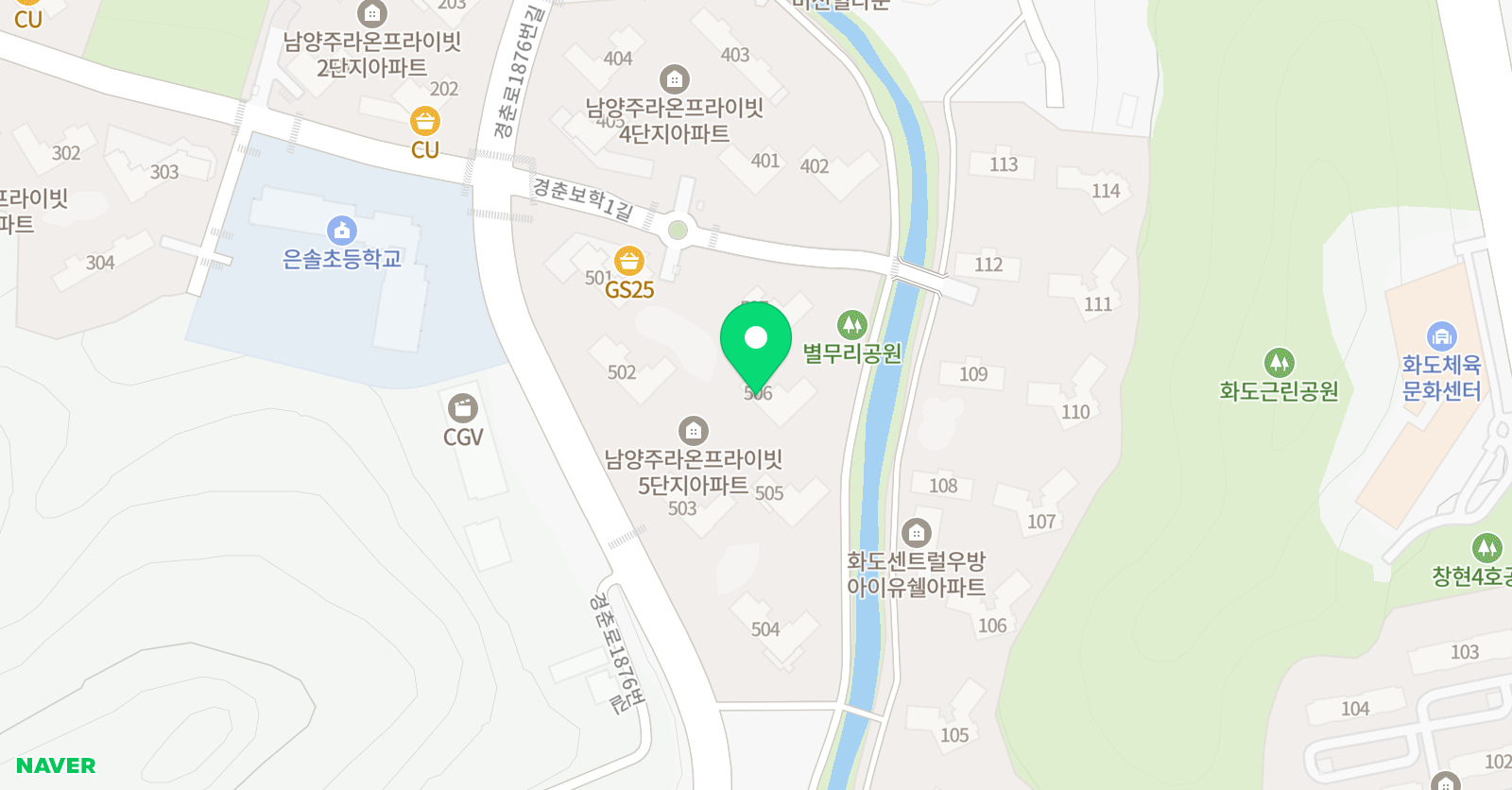 더드림 영어와수학 위치