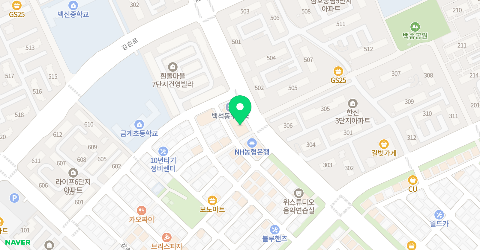 조이풀 음악학원 위치