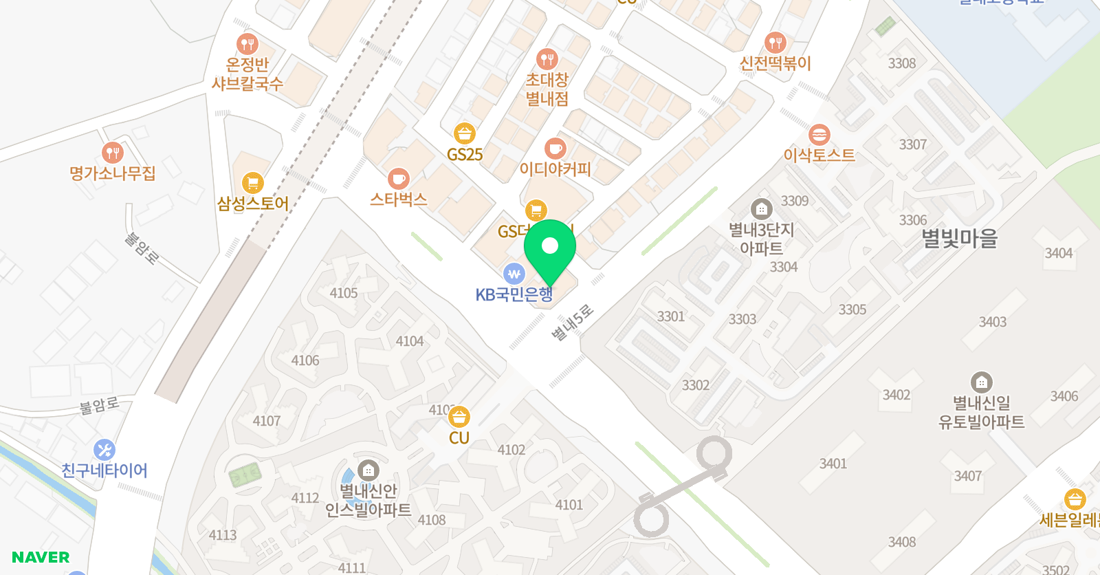 서울탑 영어수학학원 위치