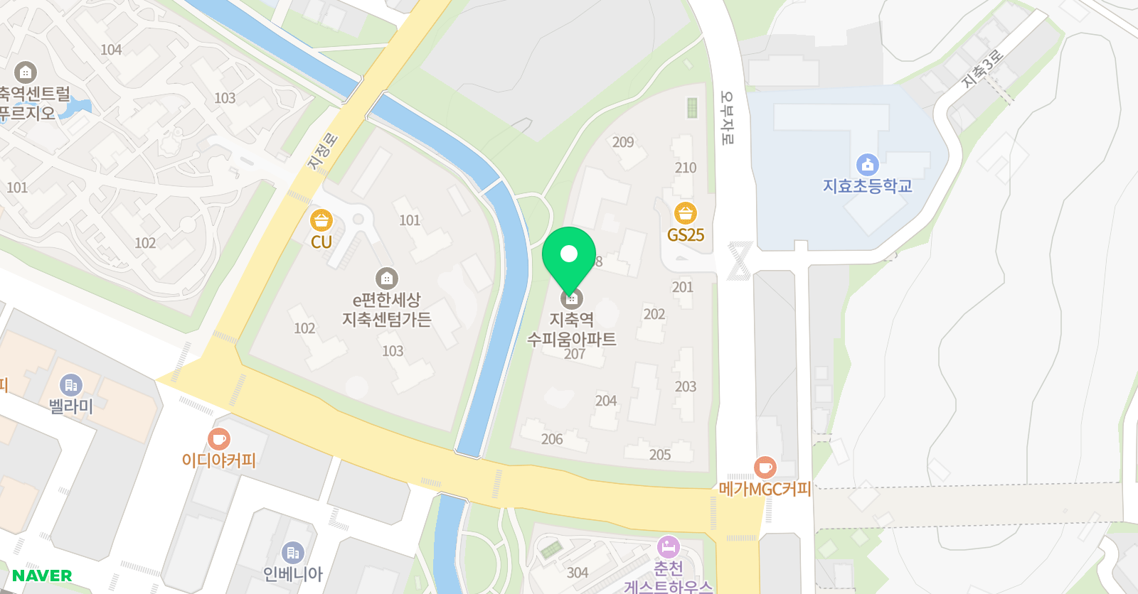 링키홈 지축 수학피움 위치