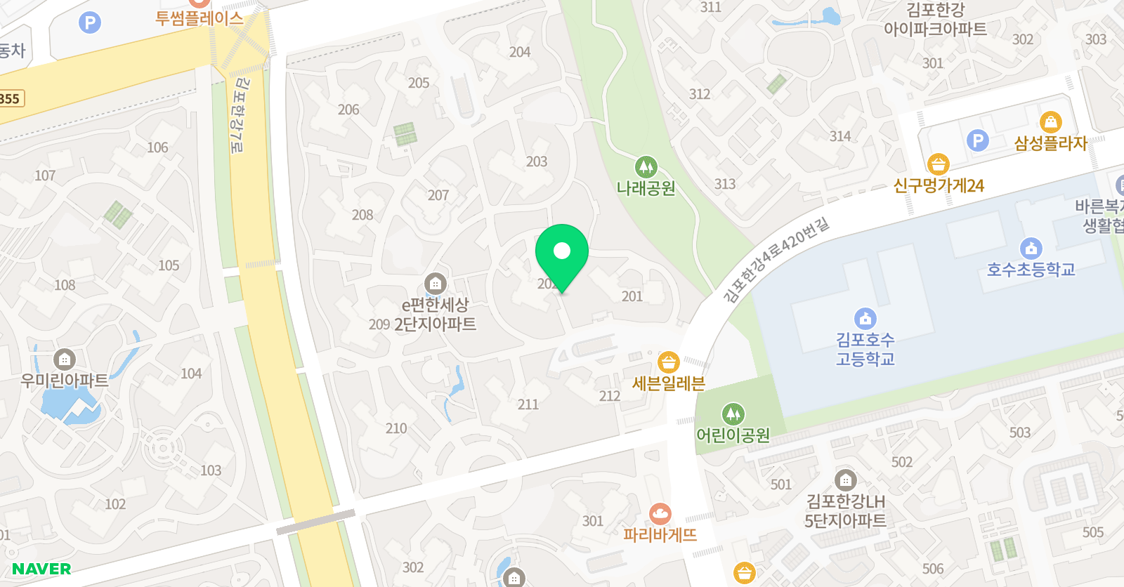 다올 공부방 위치