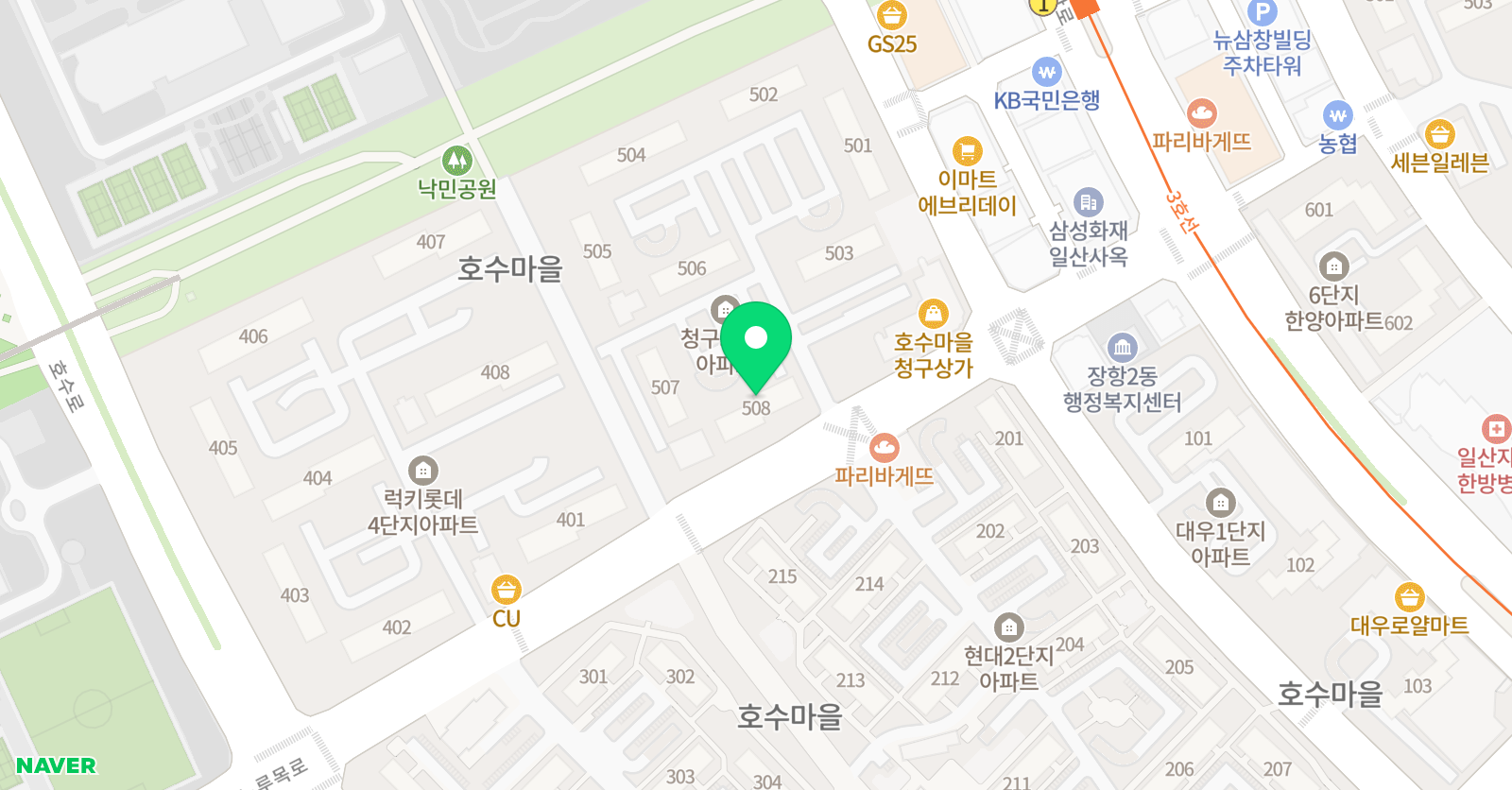 호수 교실 위치
