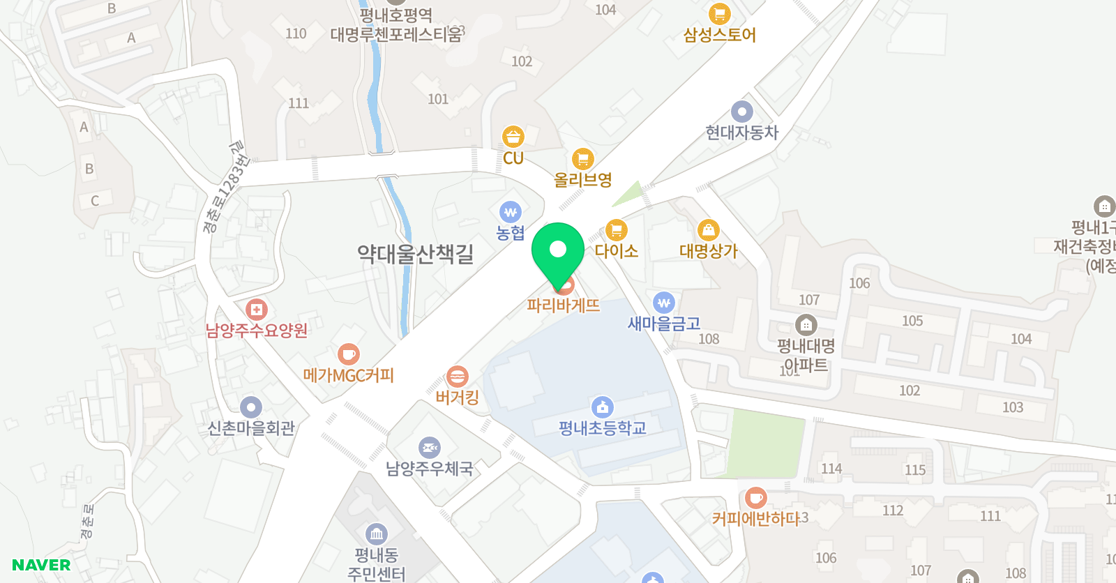 드림 학원 위치