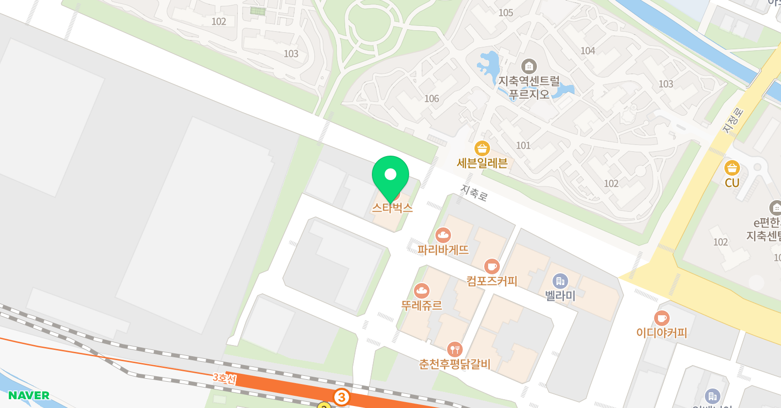 오르다샘앤클래스 덕양구지축점 위치
