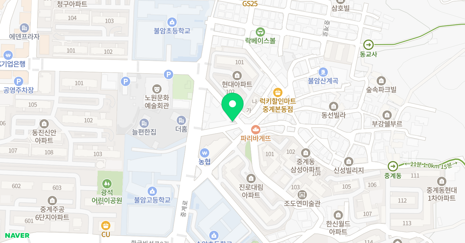 좋은그림 미술학원 위치