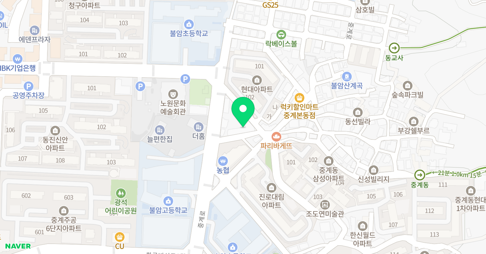 배움 학원 위치