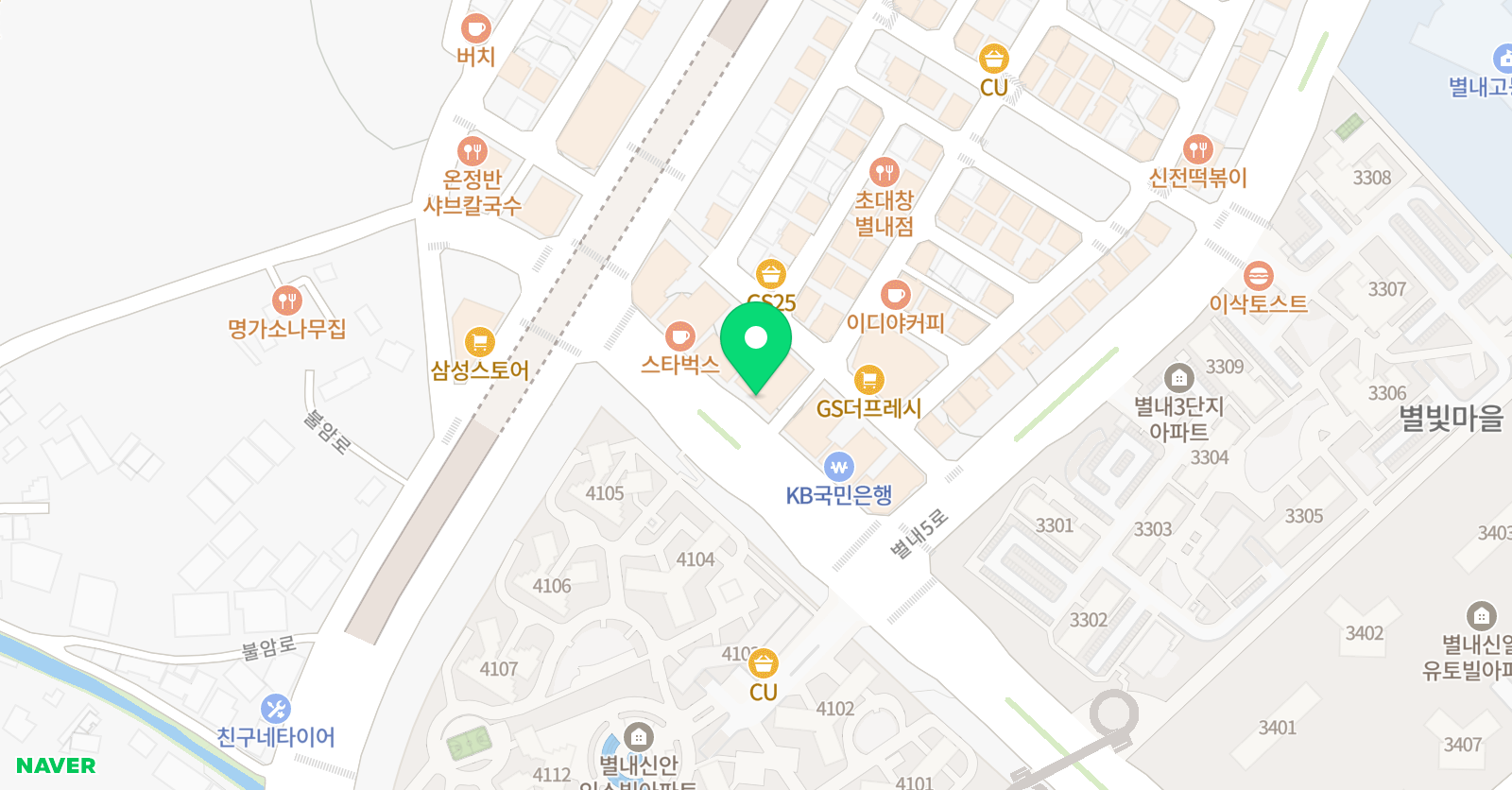 37도씨예술교육 학원 위치