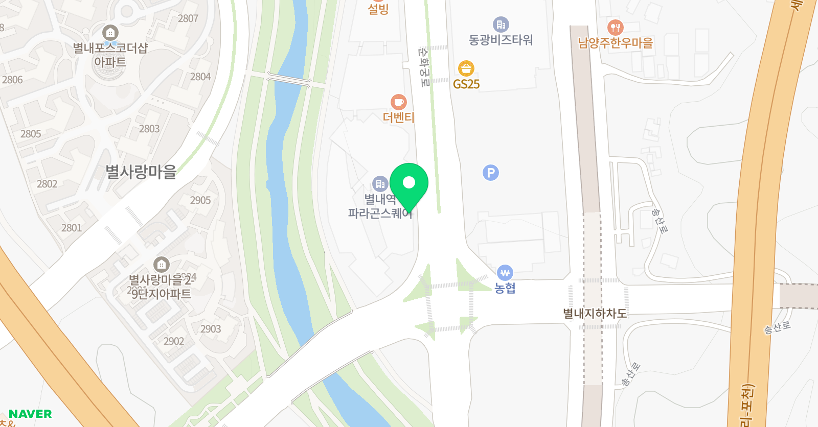 더발레에튜드 발레학원 위치