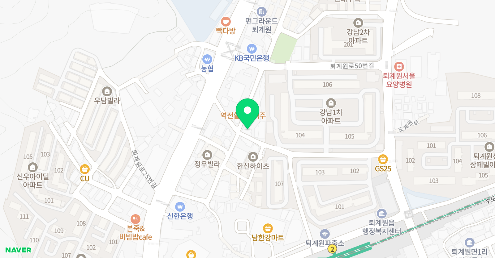 예스 학원 위치