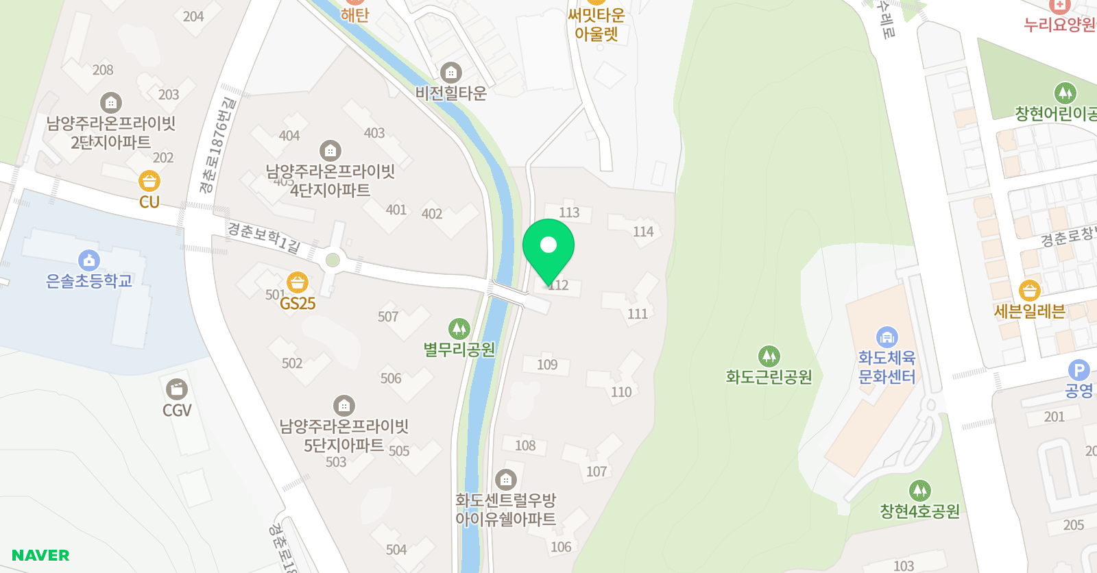 수학여우 화도우방점 위치