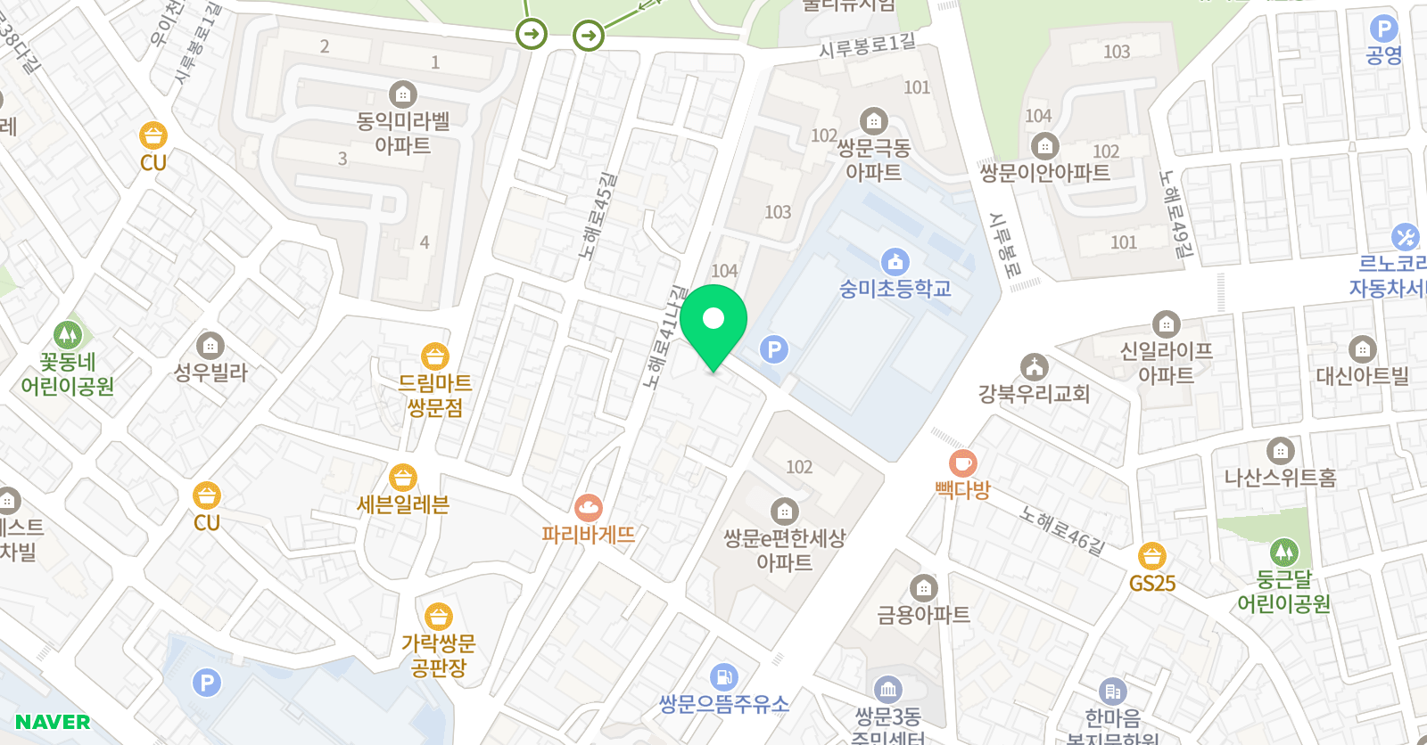 다온 음악학원 위치