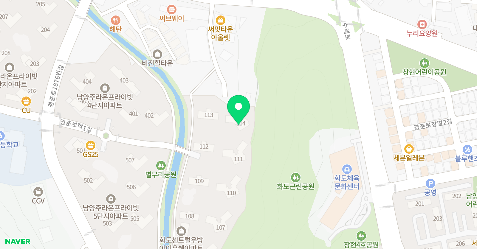 레벨업 수학 위치