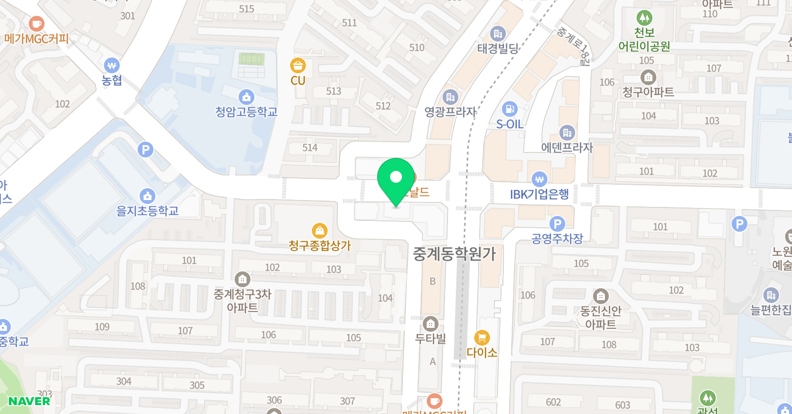 이튼 학원 위치