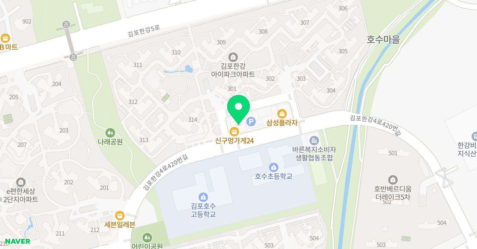 창의도깨비 미술학원 위치