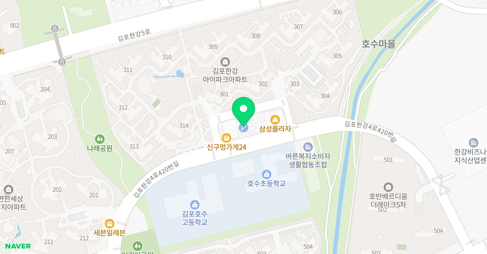 닥터잉글리쉬 구래점 위치