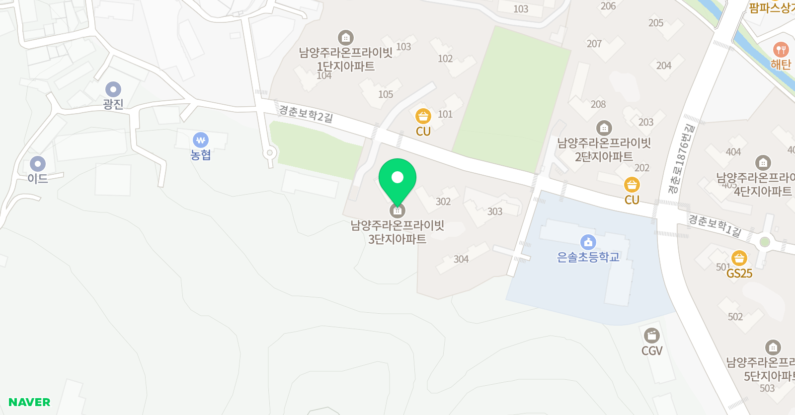 뮤엠영어 은솔초점 위치