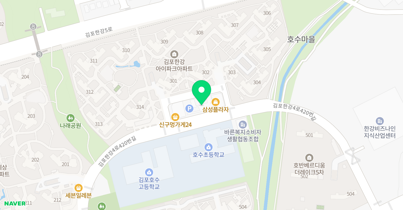 마스터 태권도 위치
