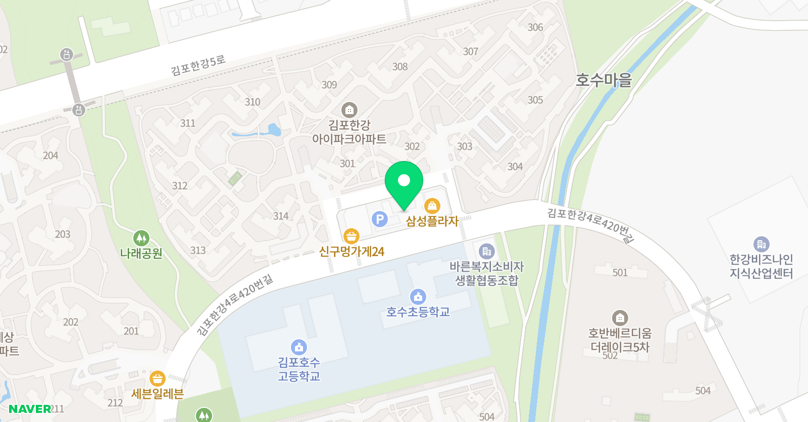 라이엠 영수학원 위치