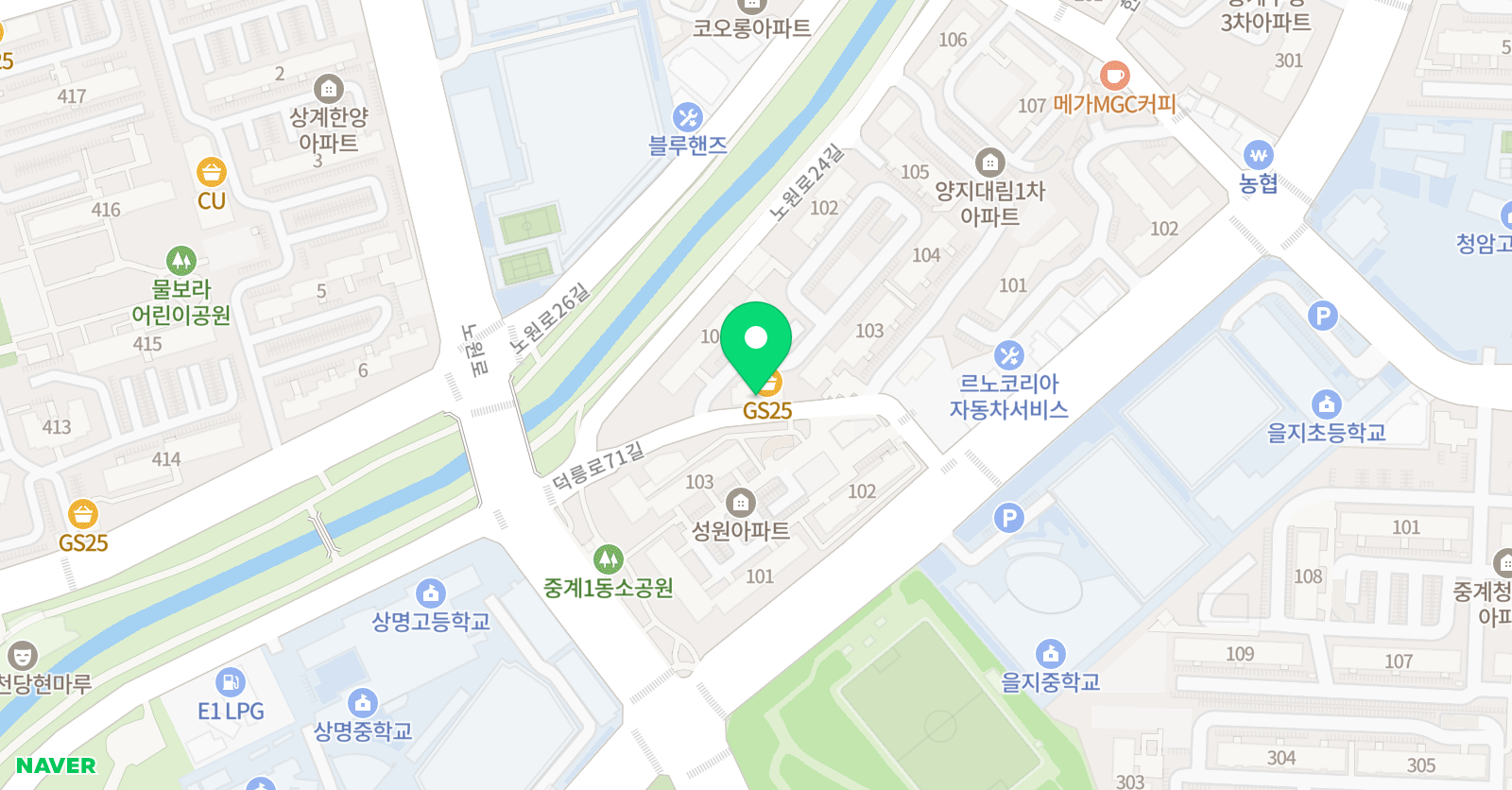 디딤 수학교습소 위치
