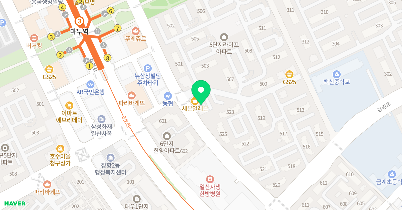 이유 영어 위치