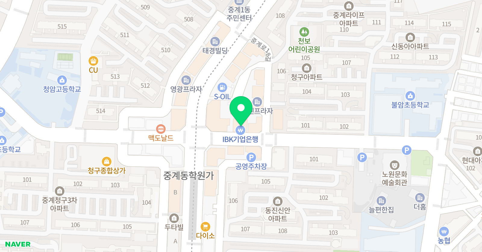 MSC브레인컨설팅그룹 중계센터 위치