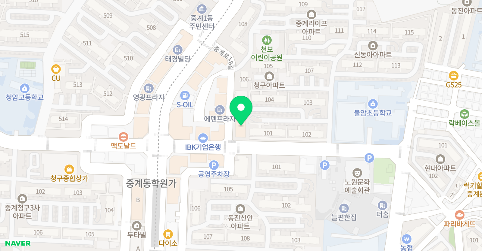클레어프랩 영어교습소 위치