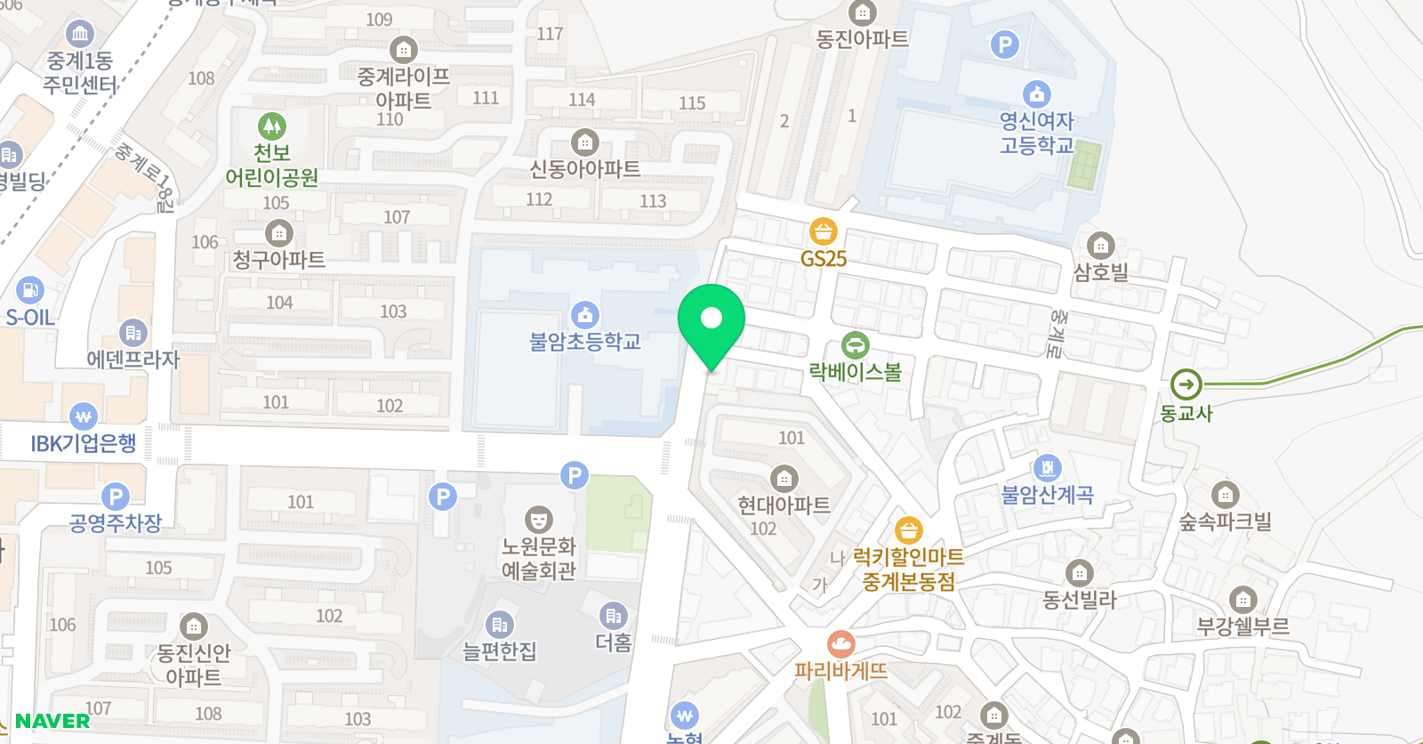 윤복경 음악교습소 위치
