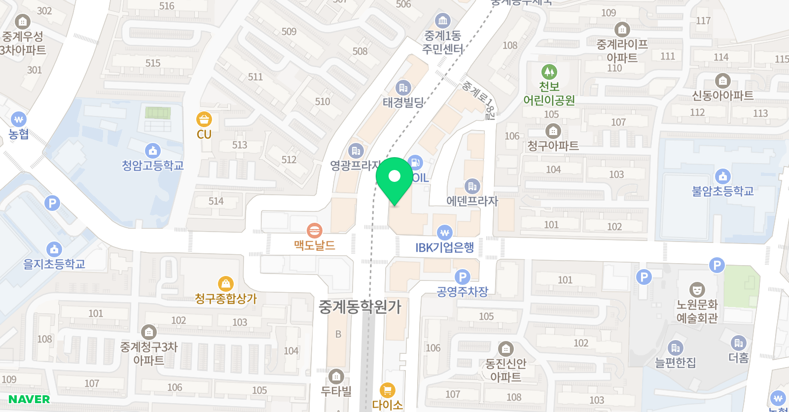 김연수 국어논술학원 위치