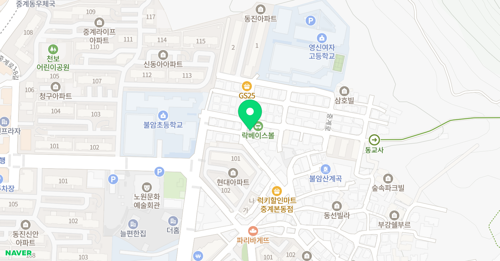 매스타트 수학학원 위치